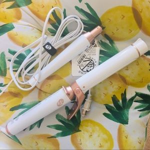 T3 styling wand and interchangeable clip barrel